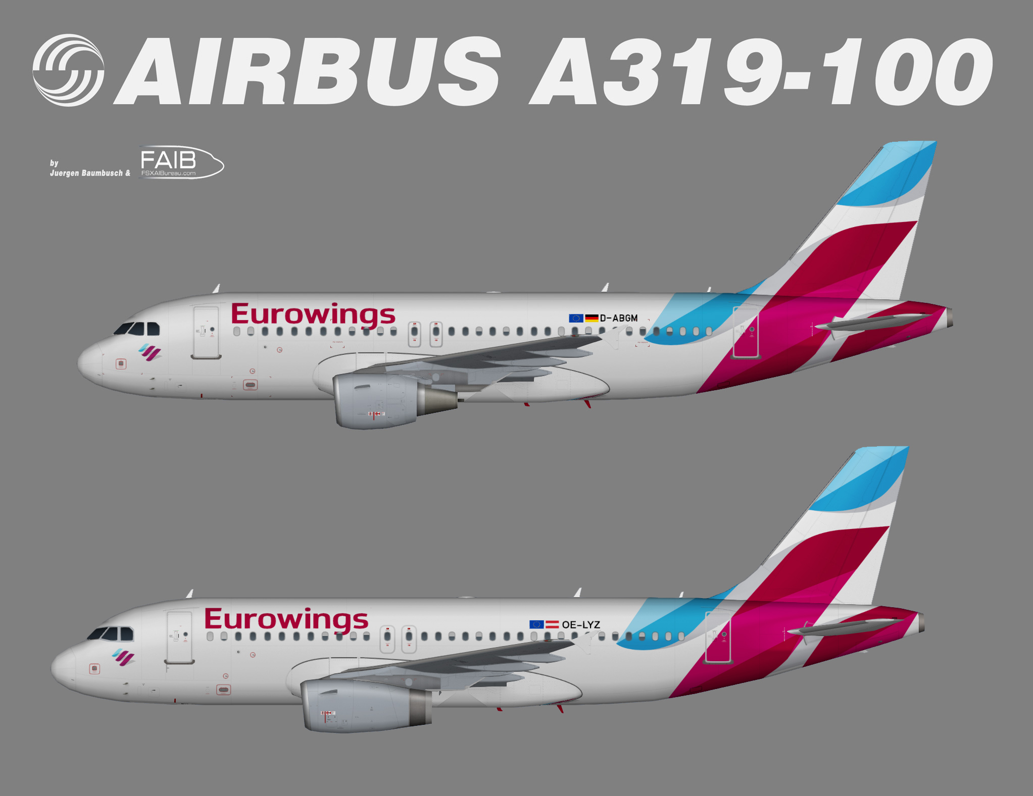 Eurowings Airbus A Juergen S Paint Hangar