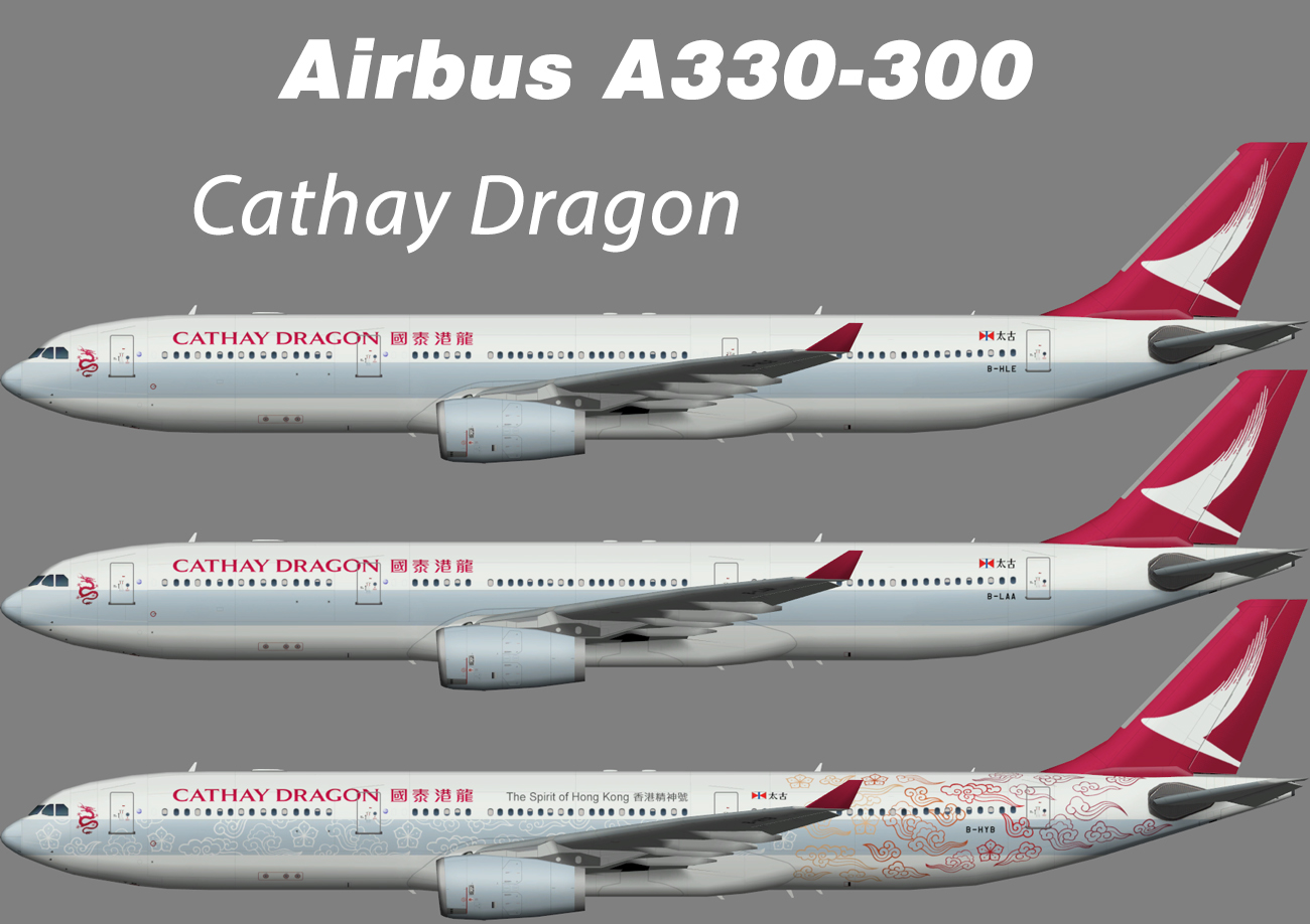 Cathay Dragon Airbus A330-300 – Nils – Juergen's paint hangar