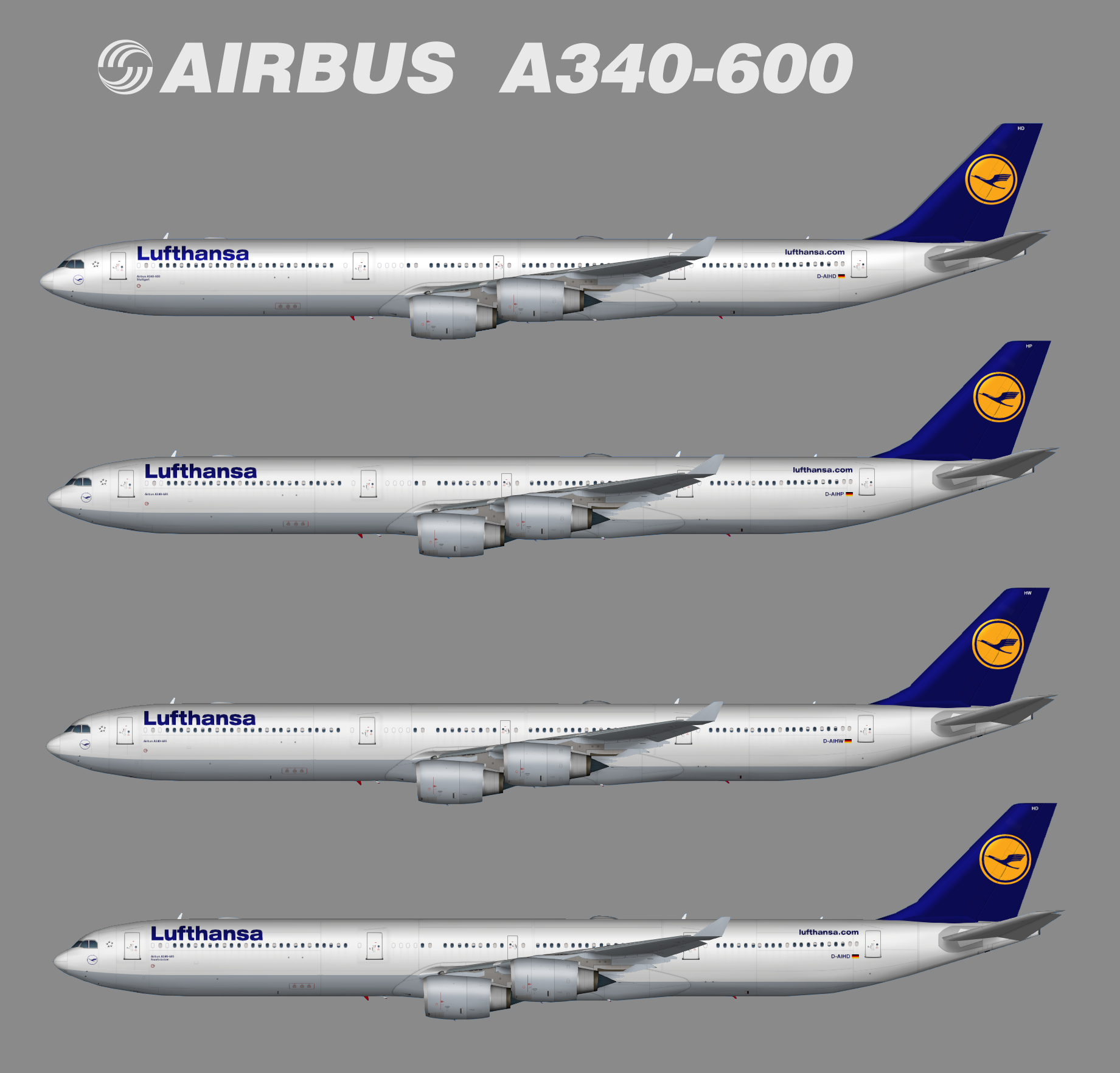 A340 600 схема салона