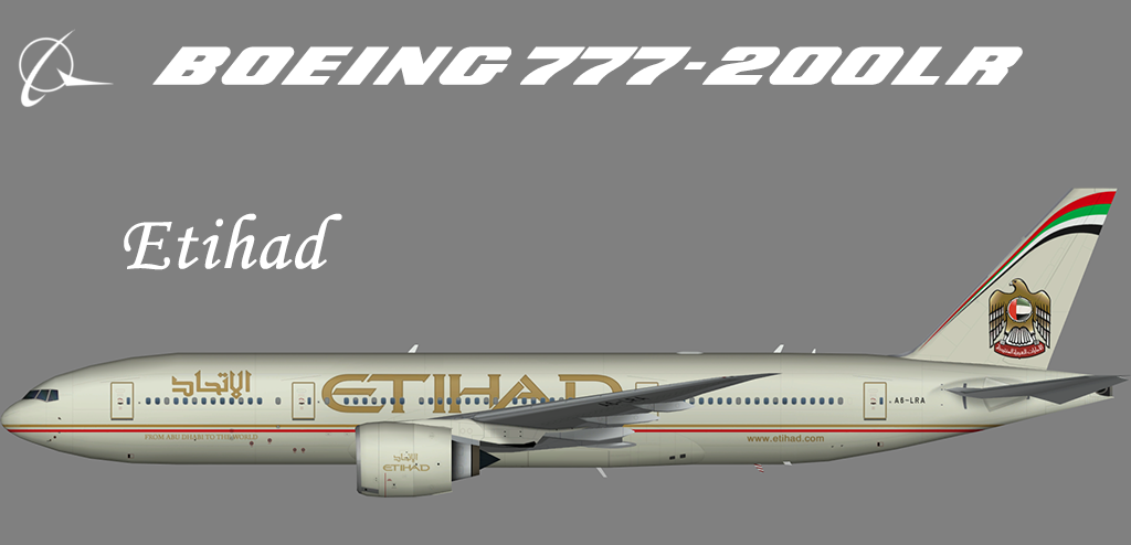 Etihad Boeing 777-200LR – Nils » Juergen's paint hangar