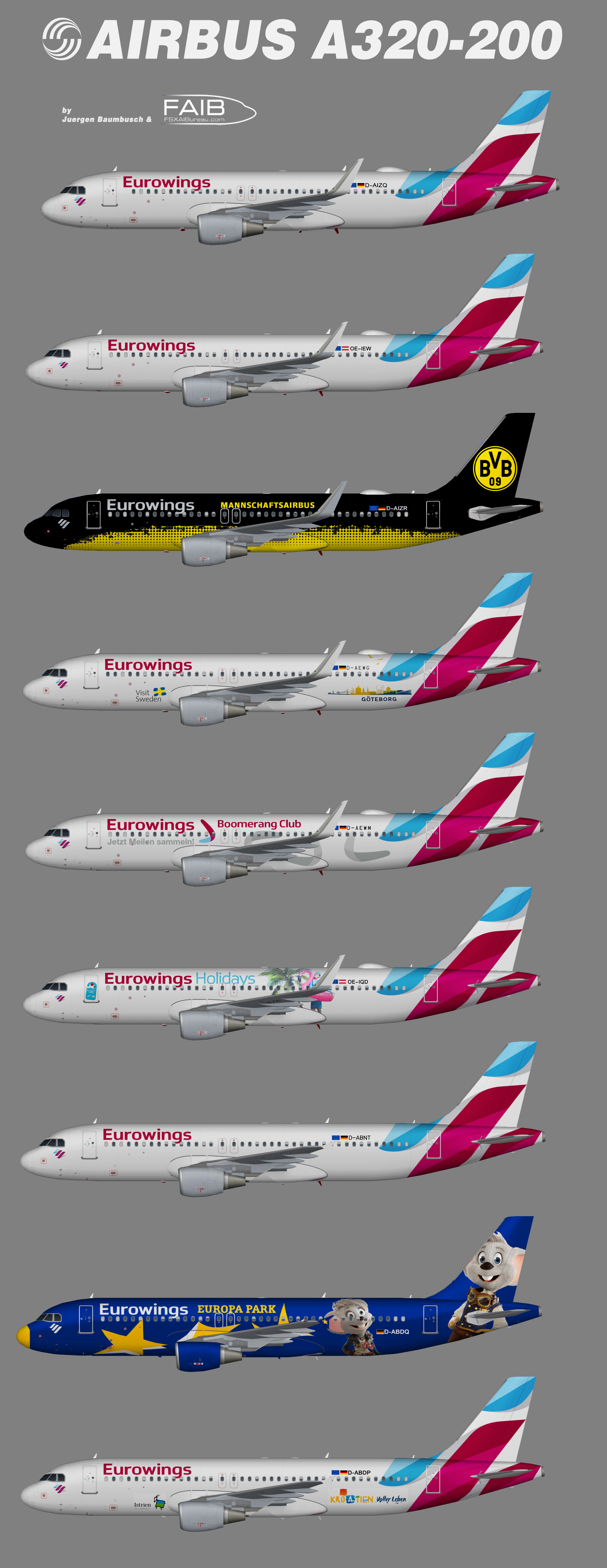 Eurowings – Juergen's paint hangar