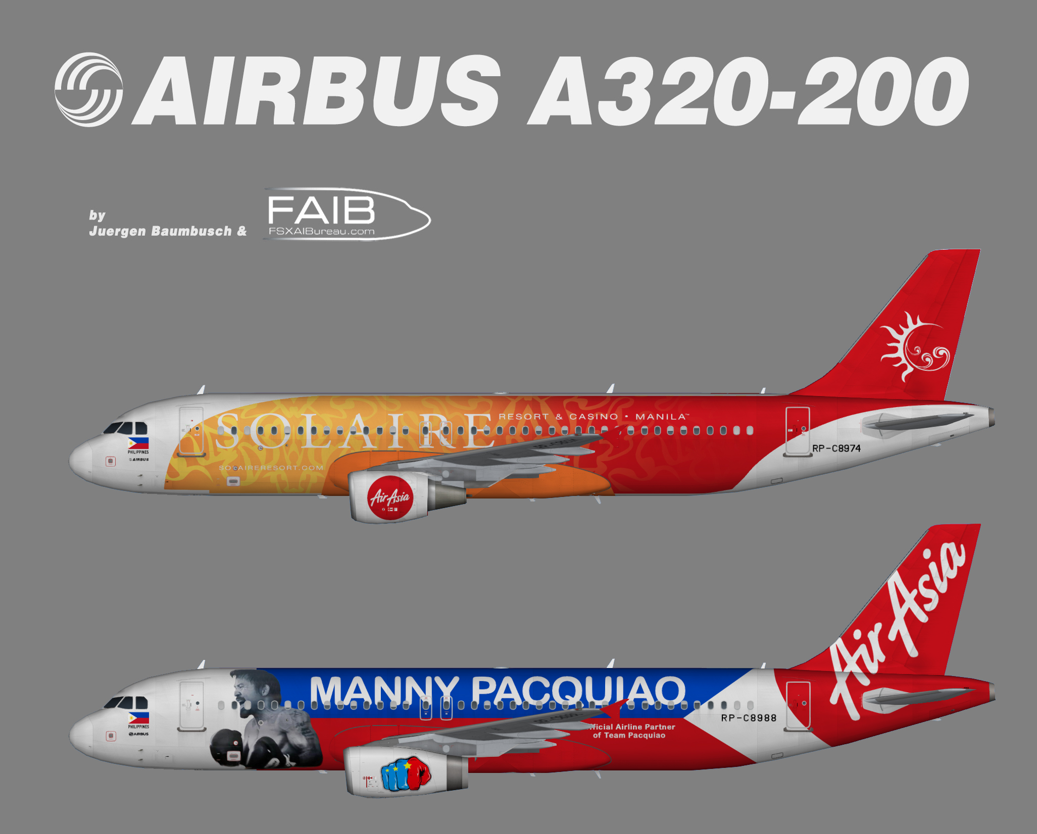 AirAsia Zest Airbus A320-200 Specials » Juergen's paint hangar
