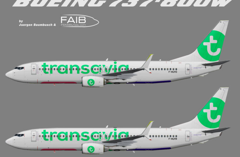 Transavia France Boeing 737-800w