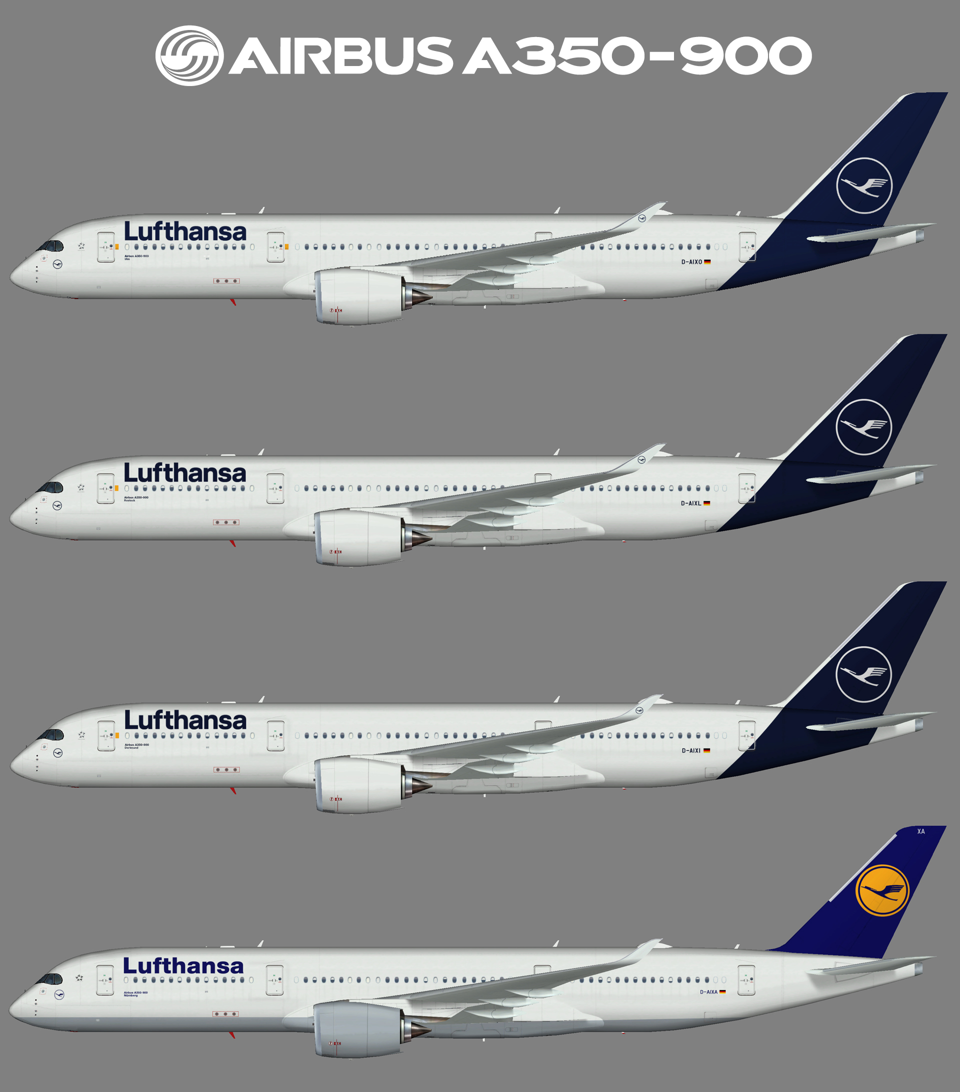 Чертеж airbus a350