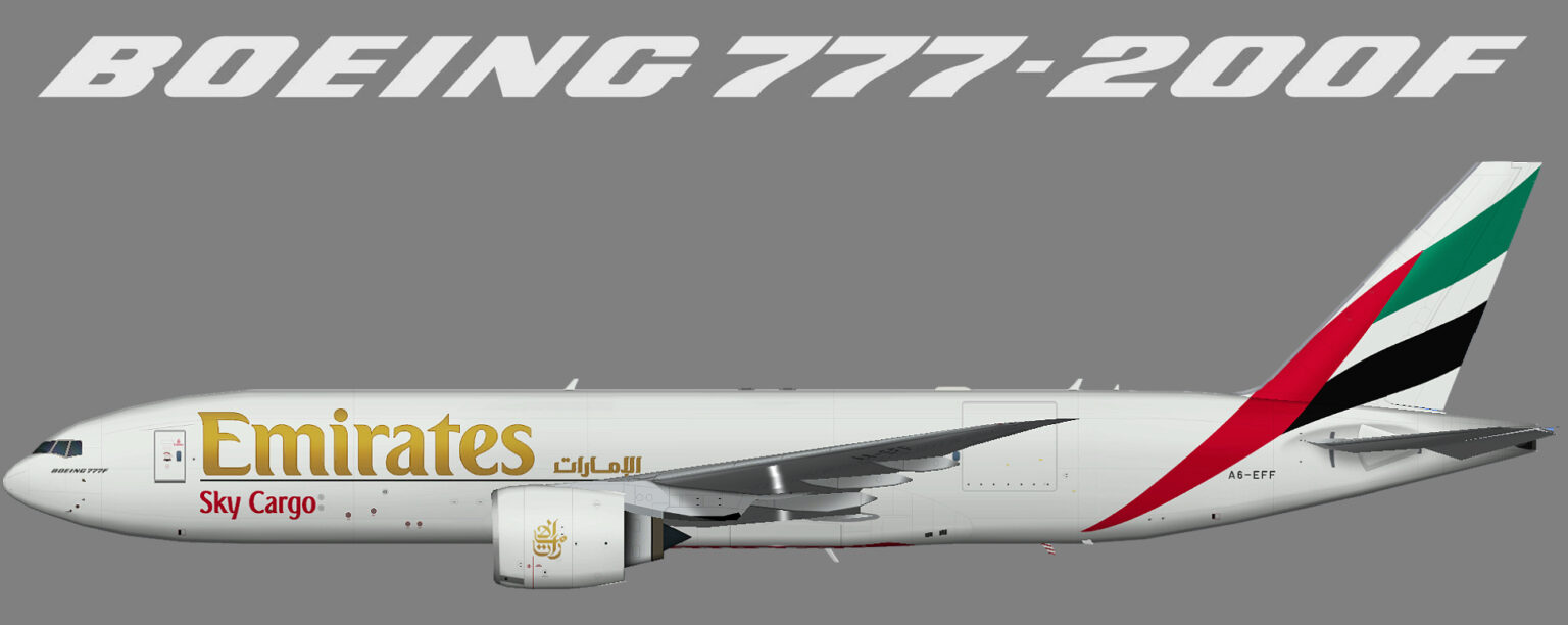 Emirates Boeing 777F (TFS) – Juergen's paint hangar