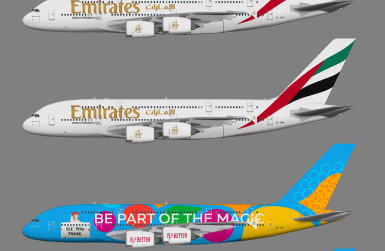 Emirates Airbus A380-800 (TFS)