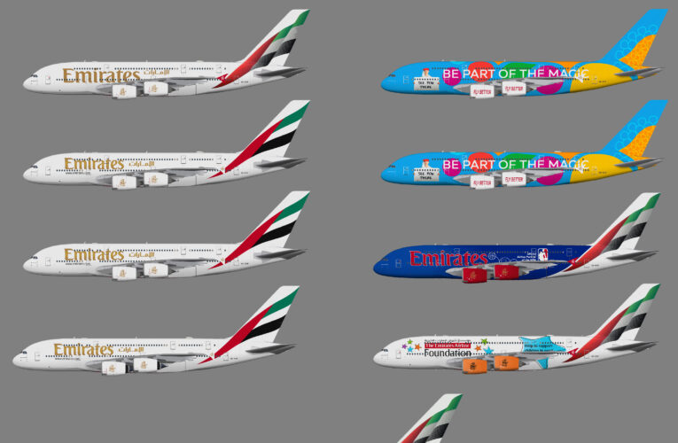 Emirates Airbus A380-800 (TFS)