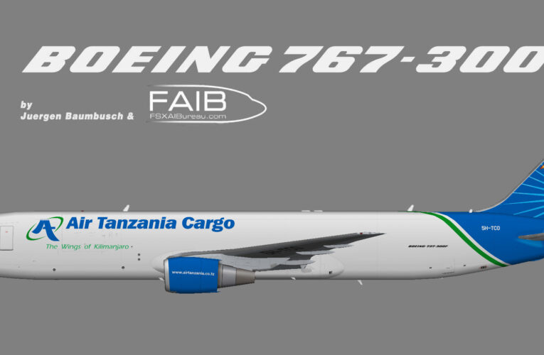 Air Tanzania Cargo Boeing 767-300