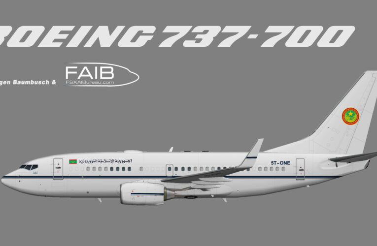 Government of Mauritania Boeing 737-700w