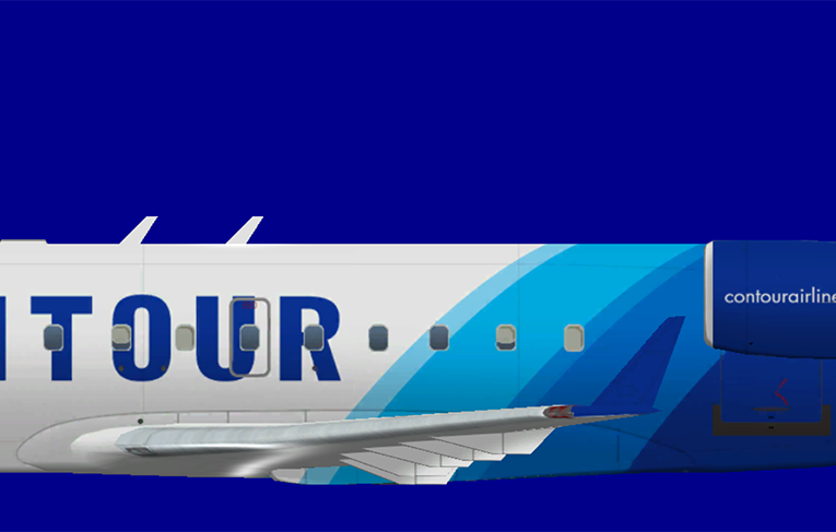 Contour Airlines Bombardier CRJ200