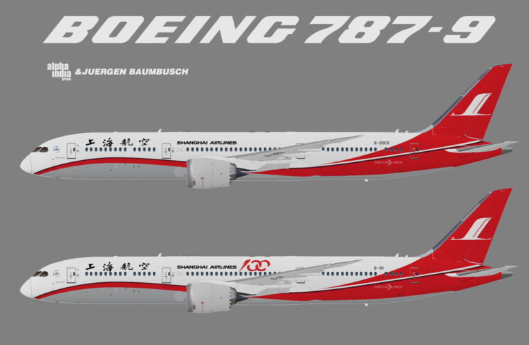 Shanghai Airlines Boeing 787-9