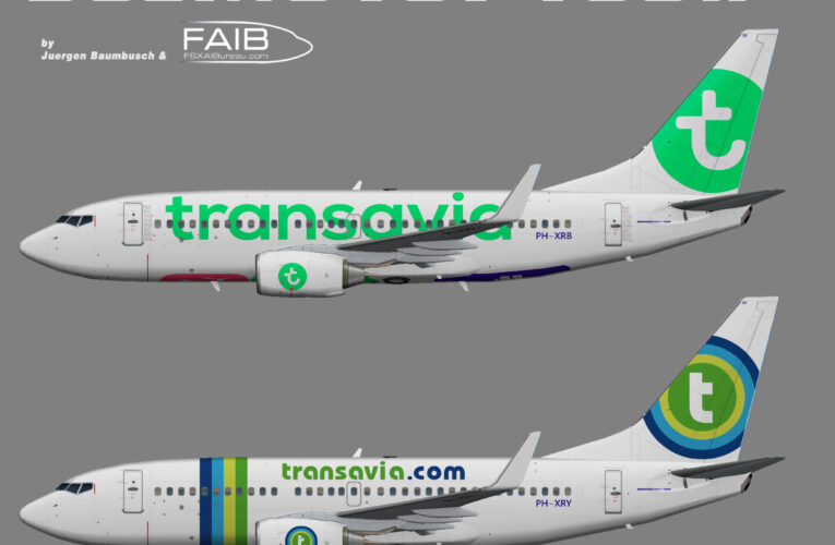 Transavia Airlines Boeing 737-700w